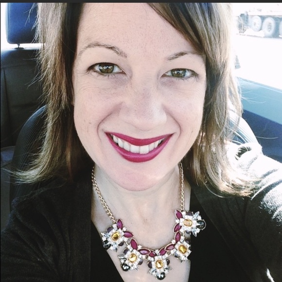 Jewelry - 🆕 Statement Necklace Purple & Gold